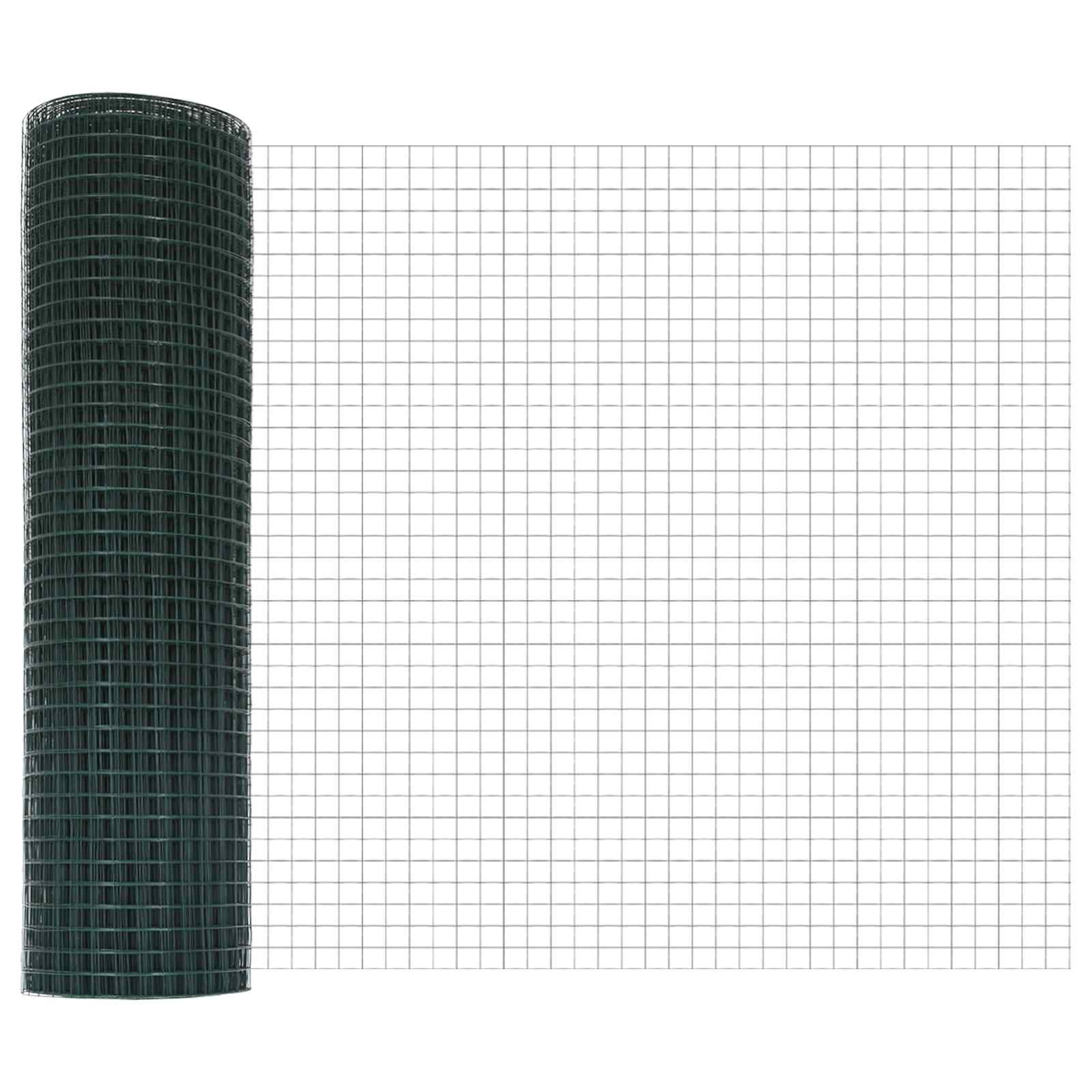 Zavarena žičana ograda 1000 x 40 cm Zelena