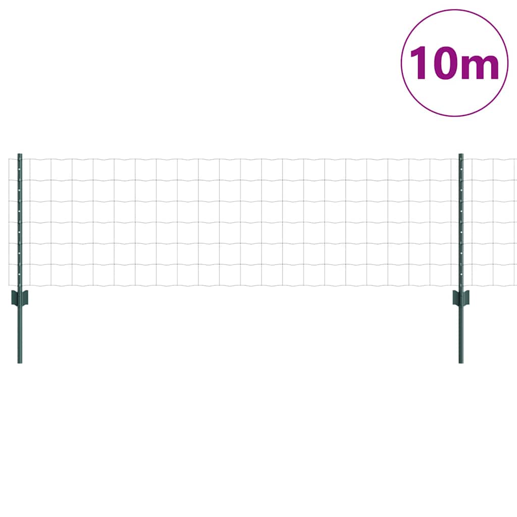 Zavarena žičana ograda 10 x 0,6 m (Š x V) Čelik premazan PVC-om