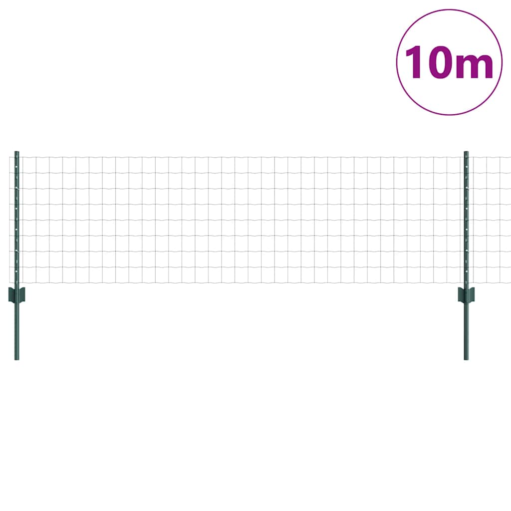 Zavarena žičana ograda 10 x 0,6 m (Š x V) Čelik premazan PVC-om