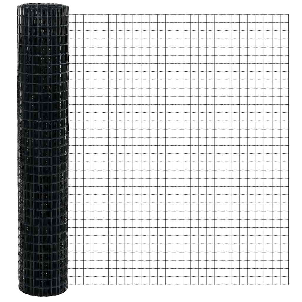 Zavarena žičana ograda 10 x 1,5 m (Š x V) Čelik premazan PVC-om