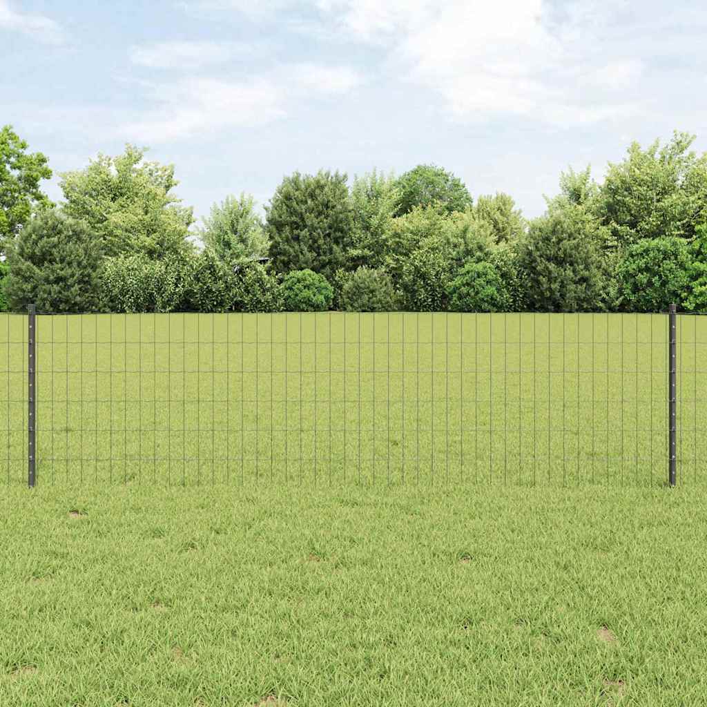 Zavarena žičana ograda 10 x 0,6 m (Š x V) Čelik premazan PVC-om