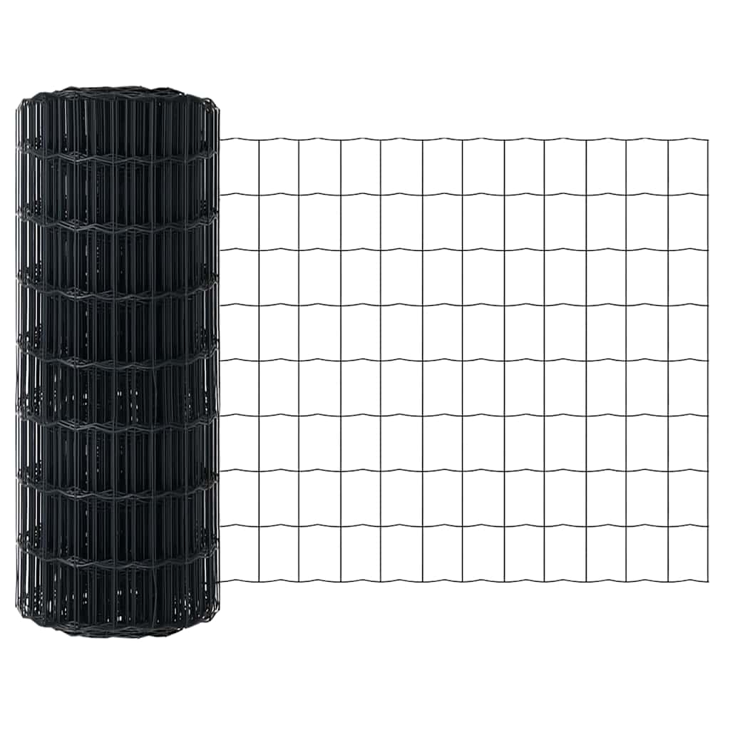 Zavarena žičana ograda 10 x 0,6 m (Š x V) Čelik premazan PVC-om