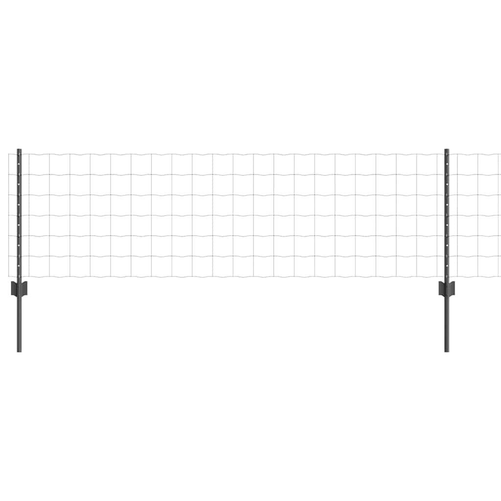 Zavarena žičana ograda 25 x 0,6 m (Š x V) Čelik premazan PVC-om