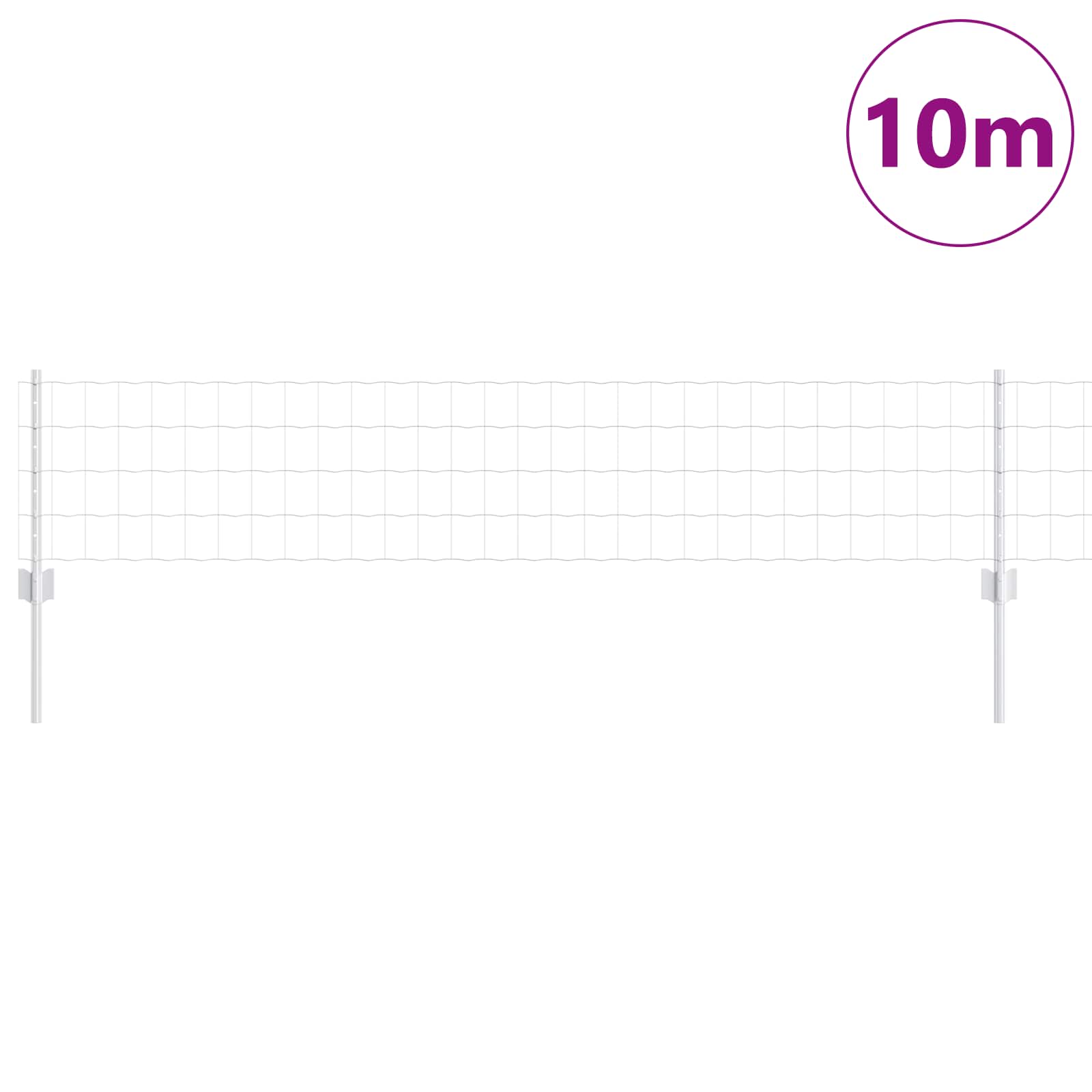 Zavarena žičana ograda 10 x 0,4 m (Š x V) Vruće pocinčani čelik