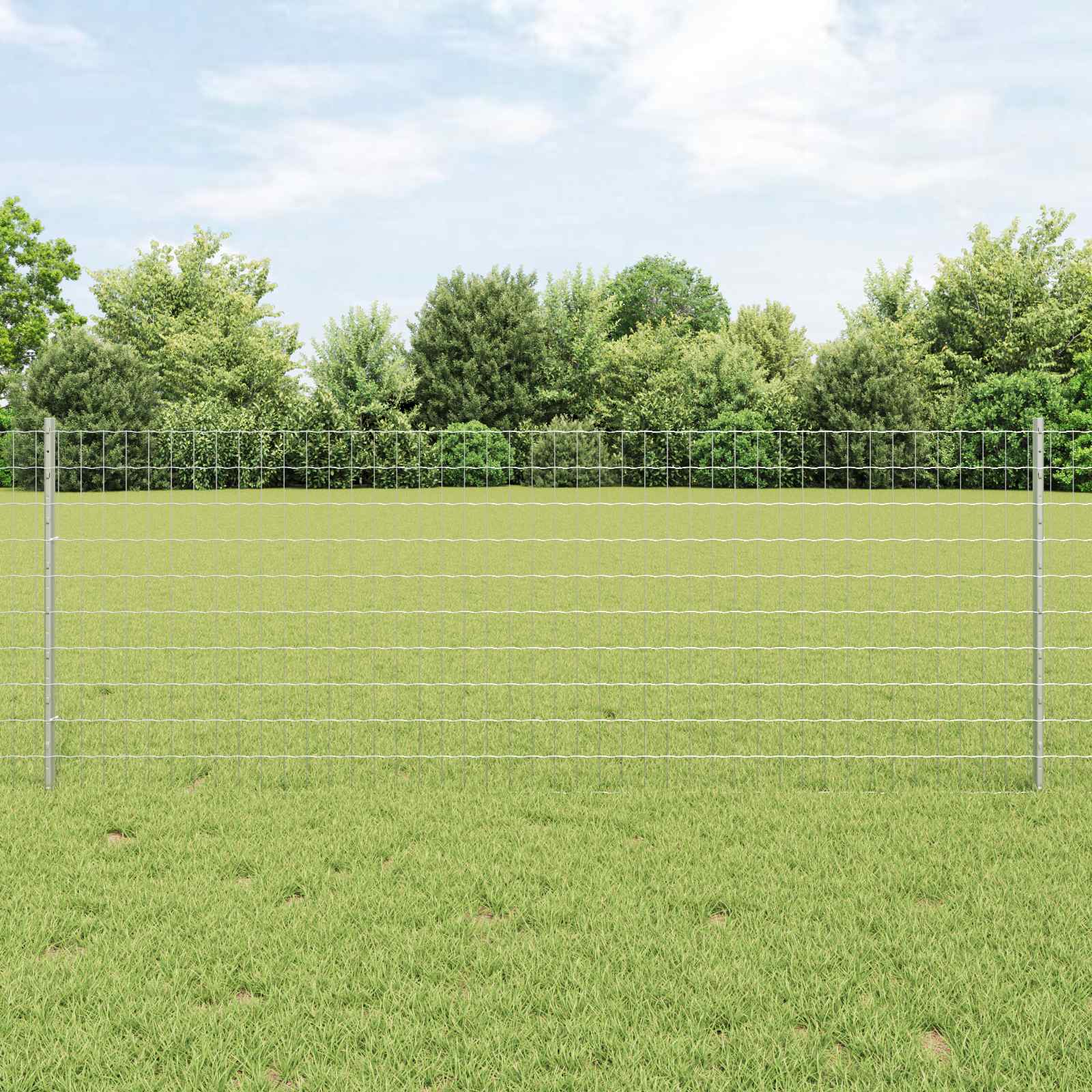 Zavarena žičana ograda 25 x 0,8 m (Š x V) Vruće pocinčani čelik