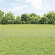 Zavarena žičana ograda s postom 100 x 0,4 m Srebrna Mreža