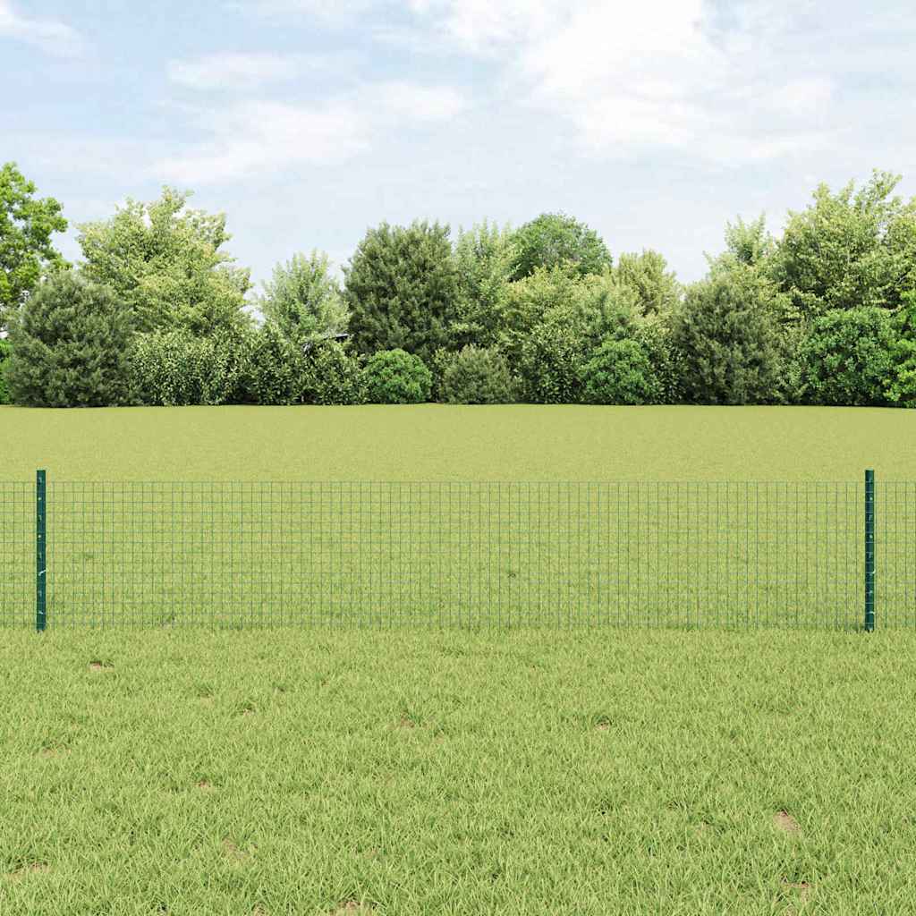 Zavarena žičana ograda s postom 10 x 0,4 m Zelena Mreža