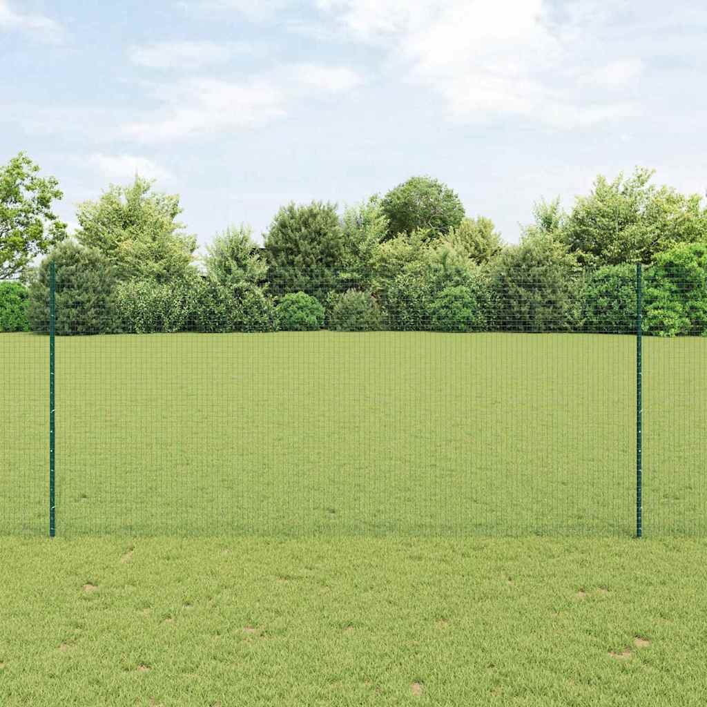 Zavarena žičana ograda s postom 10 x 1,4 m Zelena Mreža