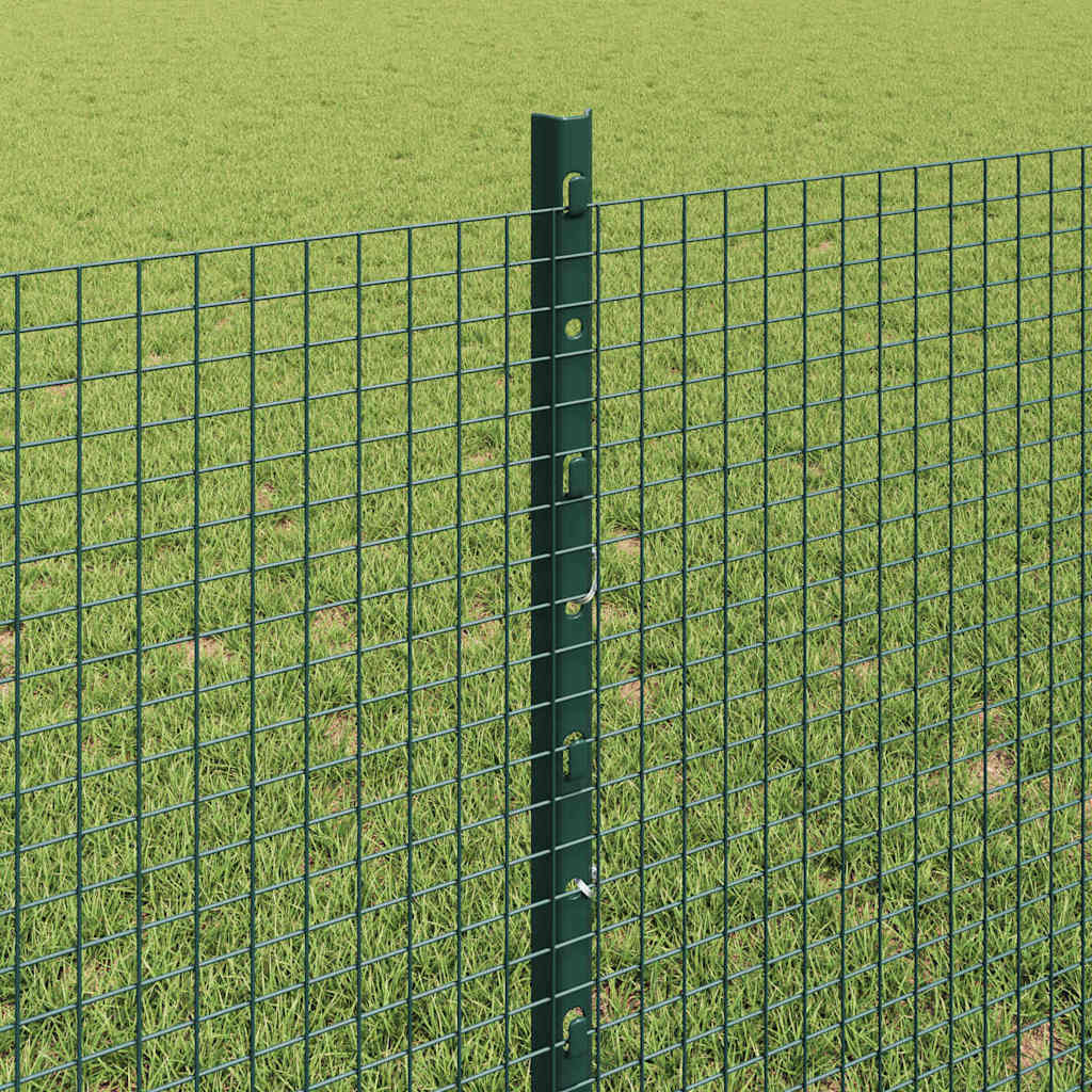 Zavarena žičana ograda s postom 25 x 0,8 m Zelena Mreža