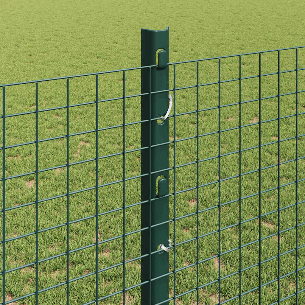Zavarena žičana ograda s postom 25 x 1,2 m Zelena Mreža