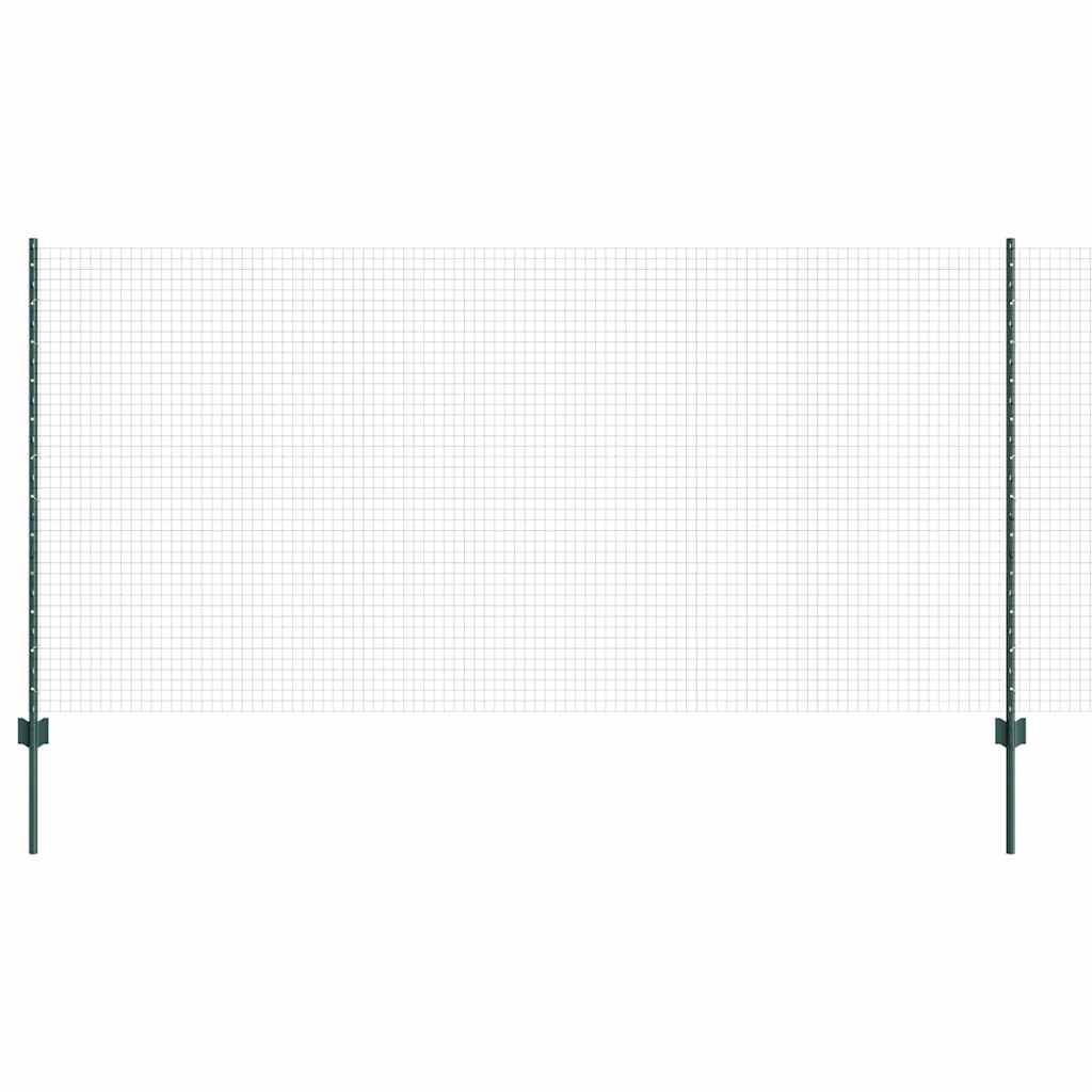 Zavarena žičana ograda s postom 50 x 1,2 m Zelena Mreža