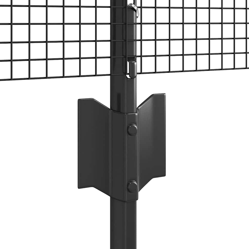 Zavarena žičana ograda s postom 10 x 0,5 m (Š x V)