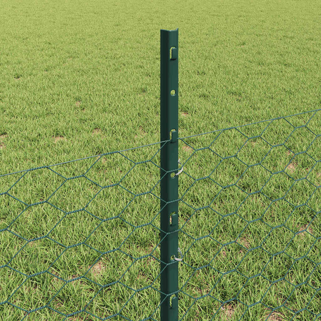Zavarena žičana ograda 10 x 0,5 m (Š x V) Čelik premazan PVC-om