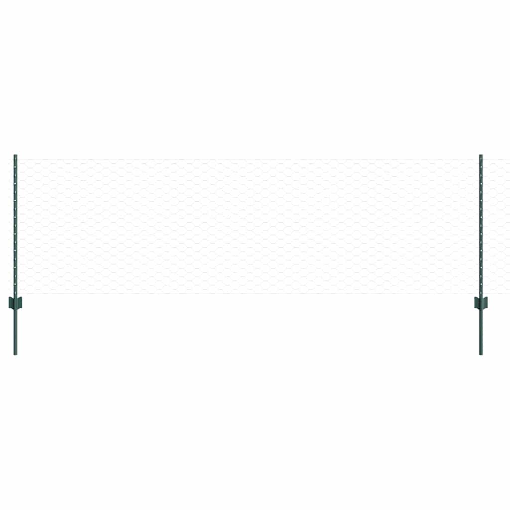 Zavarena žičana ograda 25 x 0,8 m (Š x V) Čelik premazan PVC-om