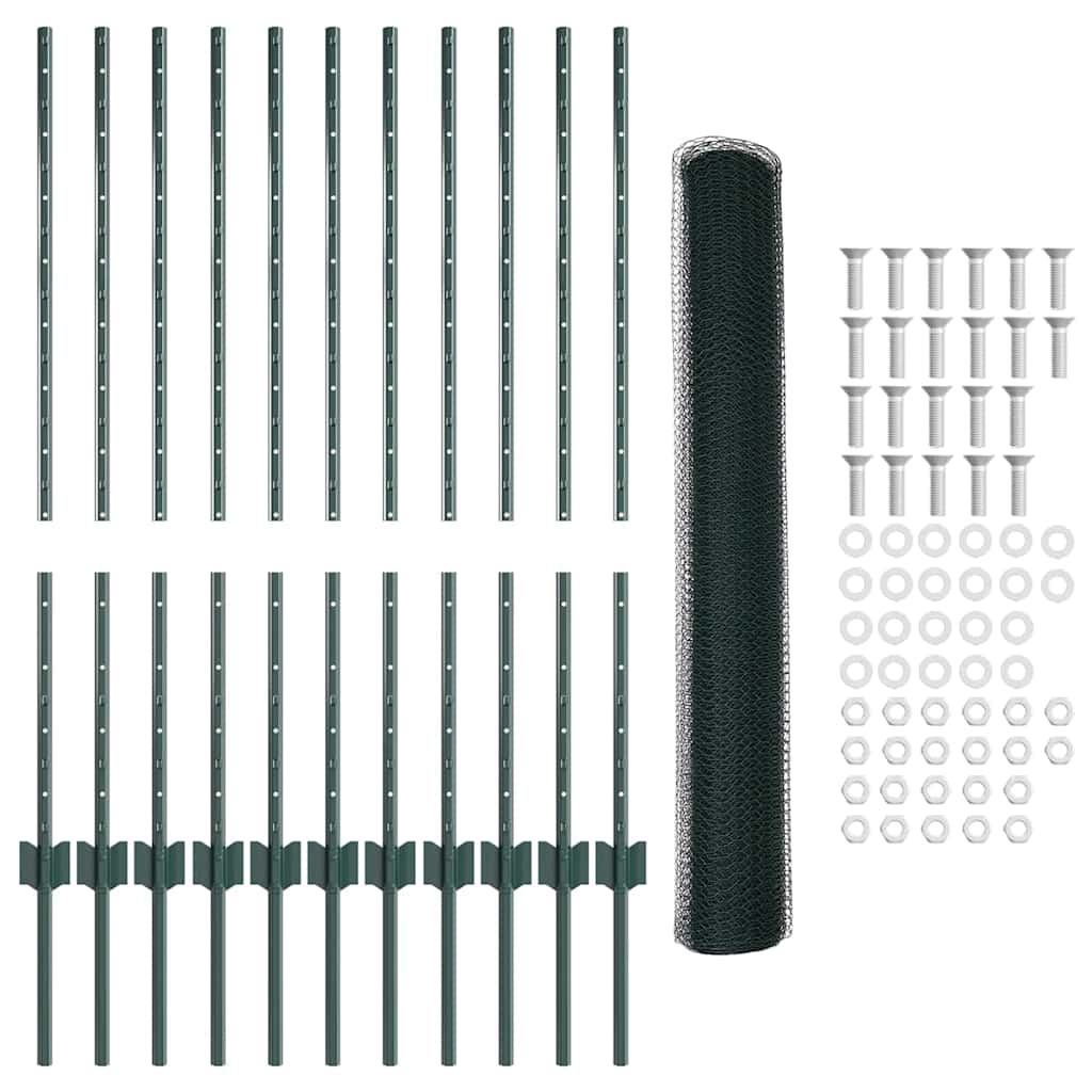 Zavarena žičana ograda 25 x 1 m (Š x V) Čelik premazan PVC-om