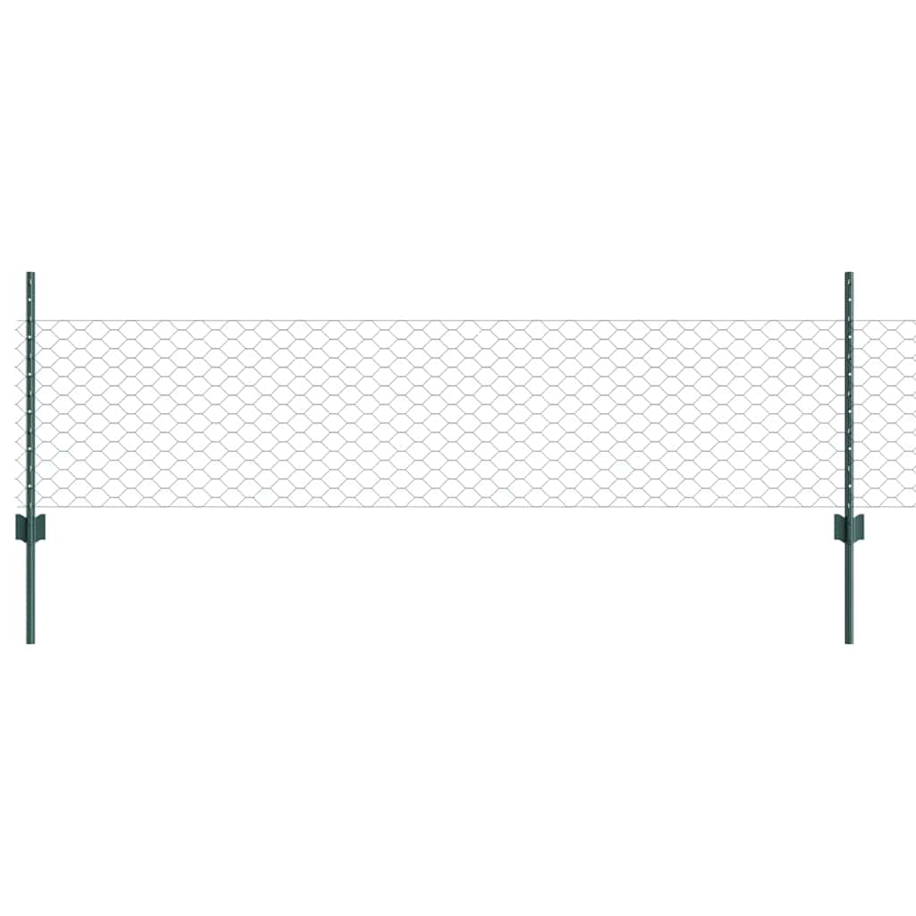 Zavarena žičana ograda 50 x 0,5 m (Š x V) Čelik premazan PVC-om