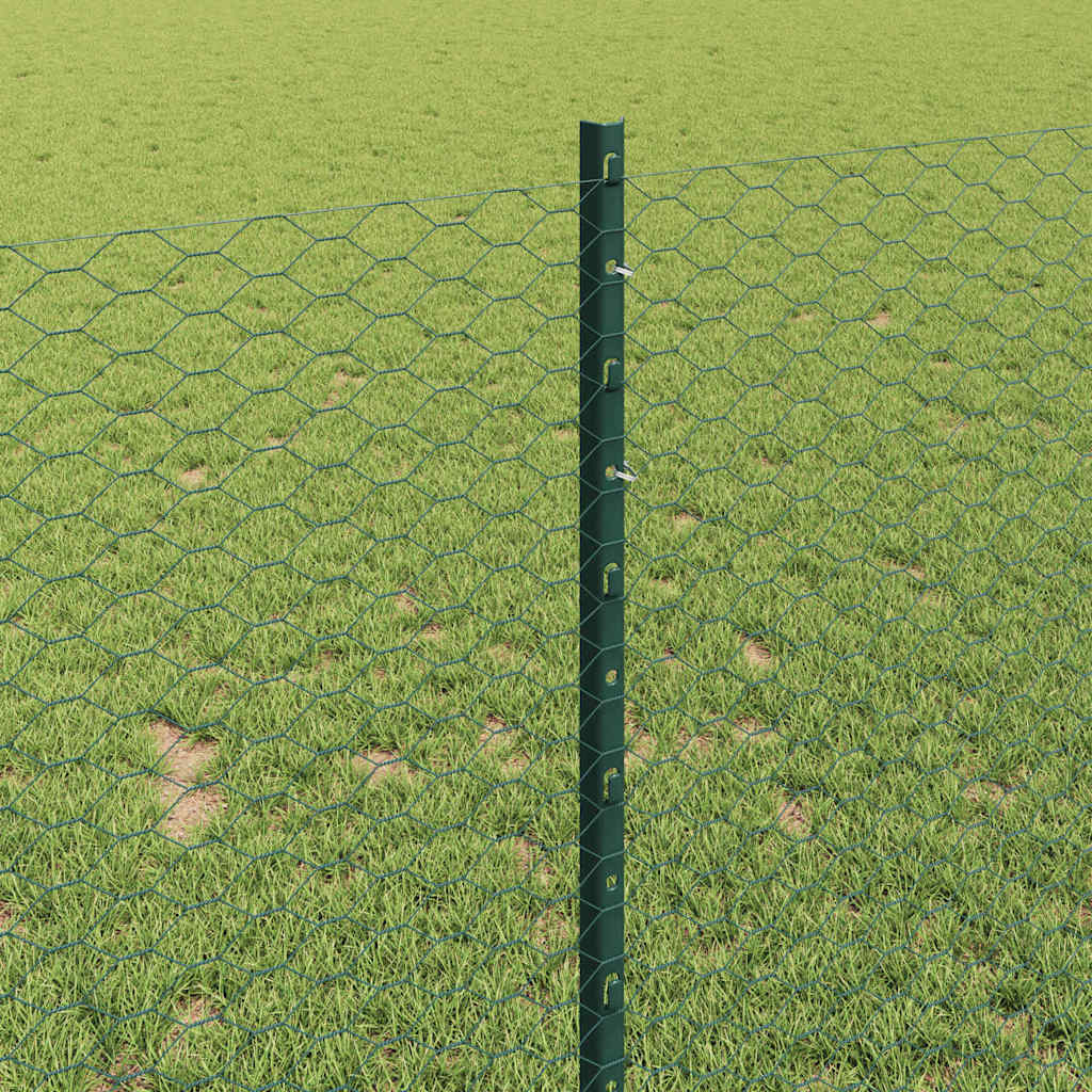 Zavarena žičana ograda 100 x 1 m (Š x V) Čelik premazan PVC-om