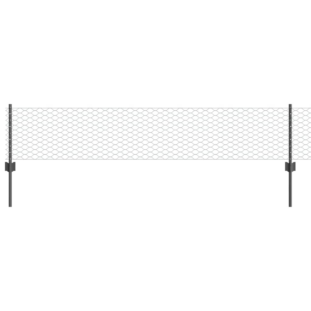 Zavarena žičana ograda 10 x 0,4 m (Š x V) Čelik premazan PVC-om