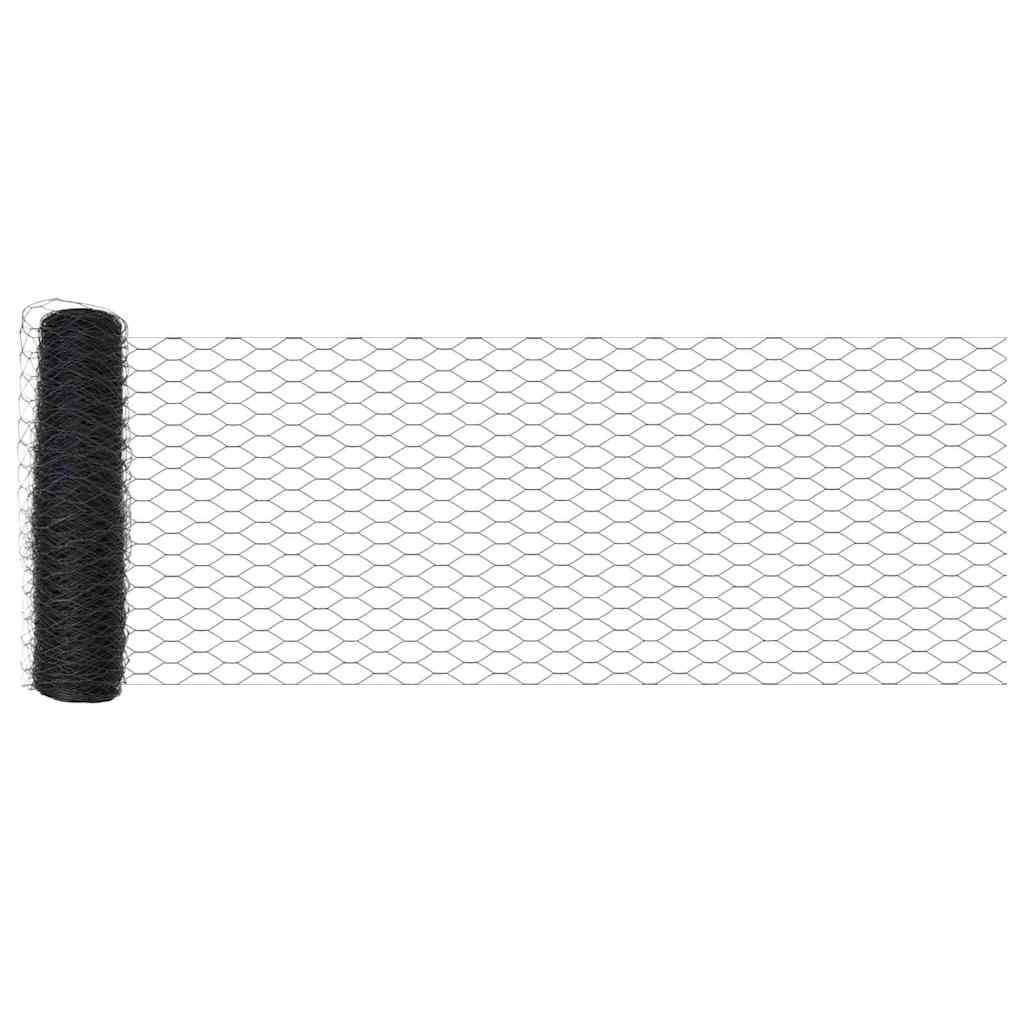 Zavarena žičana ograda 25 x 0,8 m (Š x V) Čelik premazan PVC-om