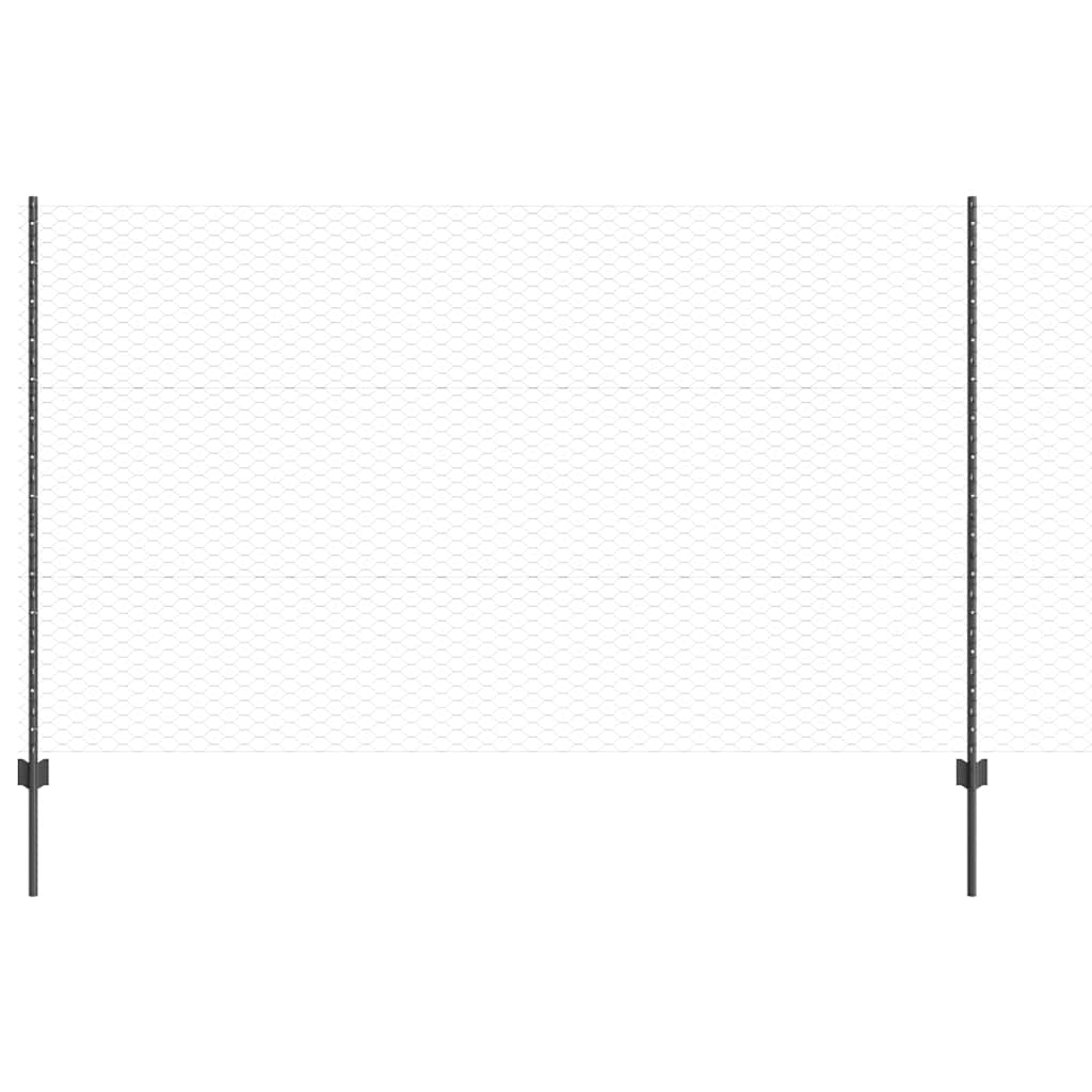 Zavarena žičana ograda 25 x 1,4 m (Š x V) Čelik premazan PVC-om