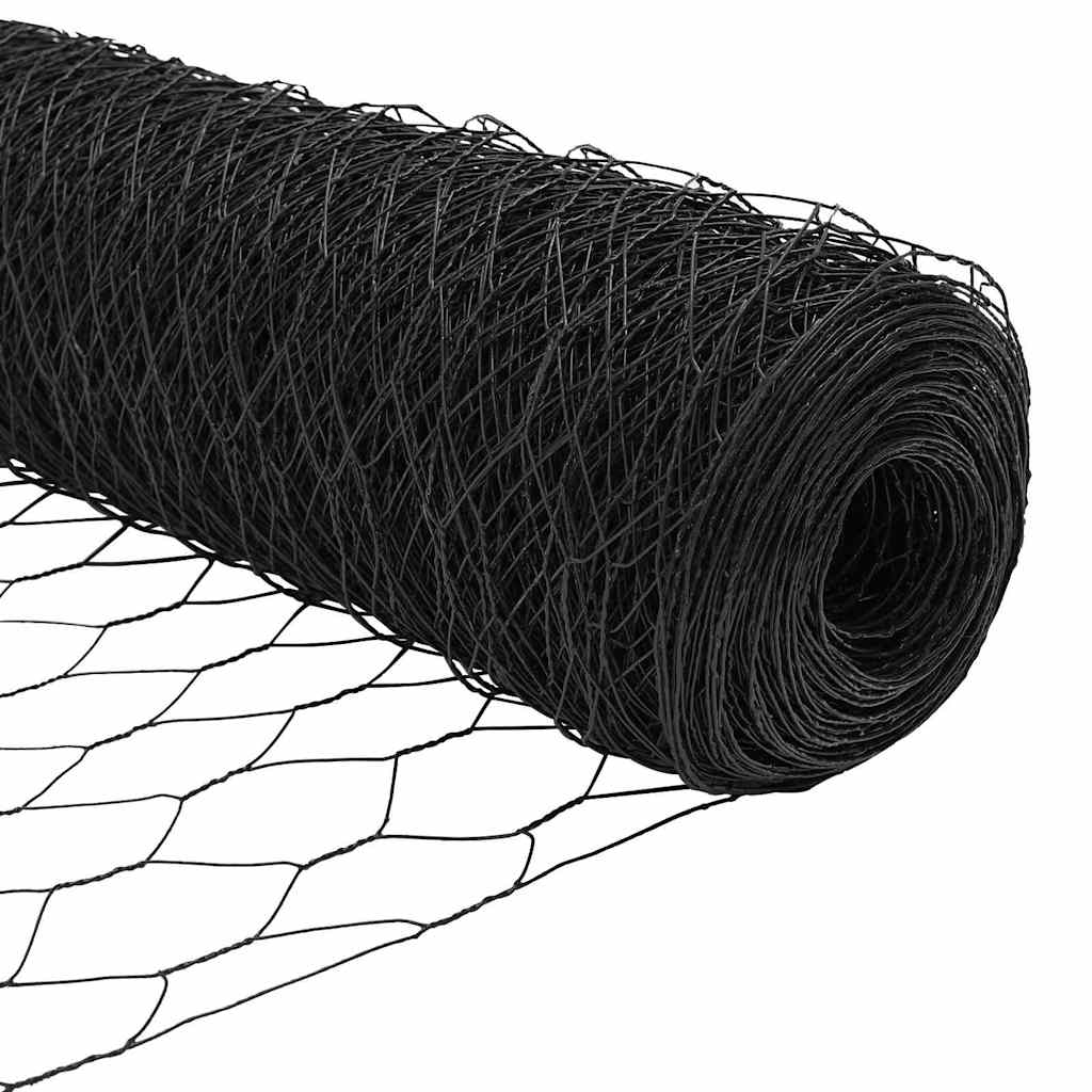 Zavarena žičana ograda 50 x 0,6 m (Š x V) Čelik premazan PVC-om