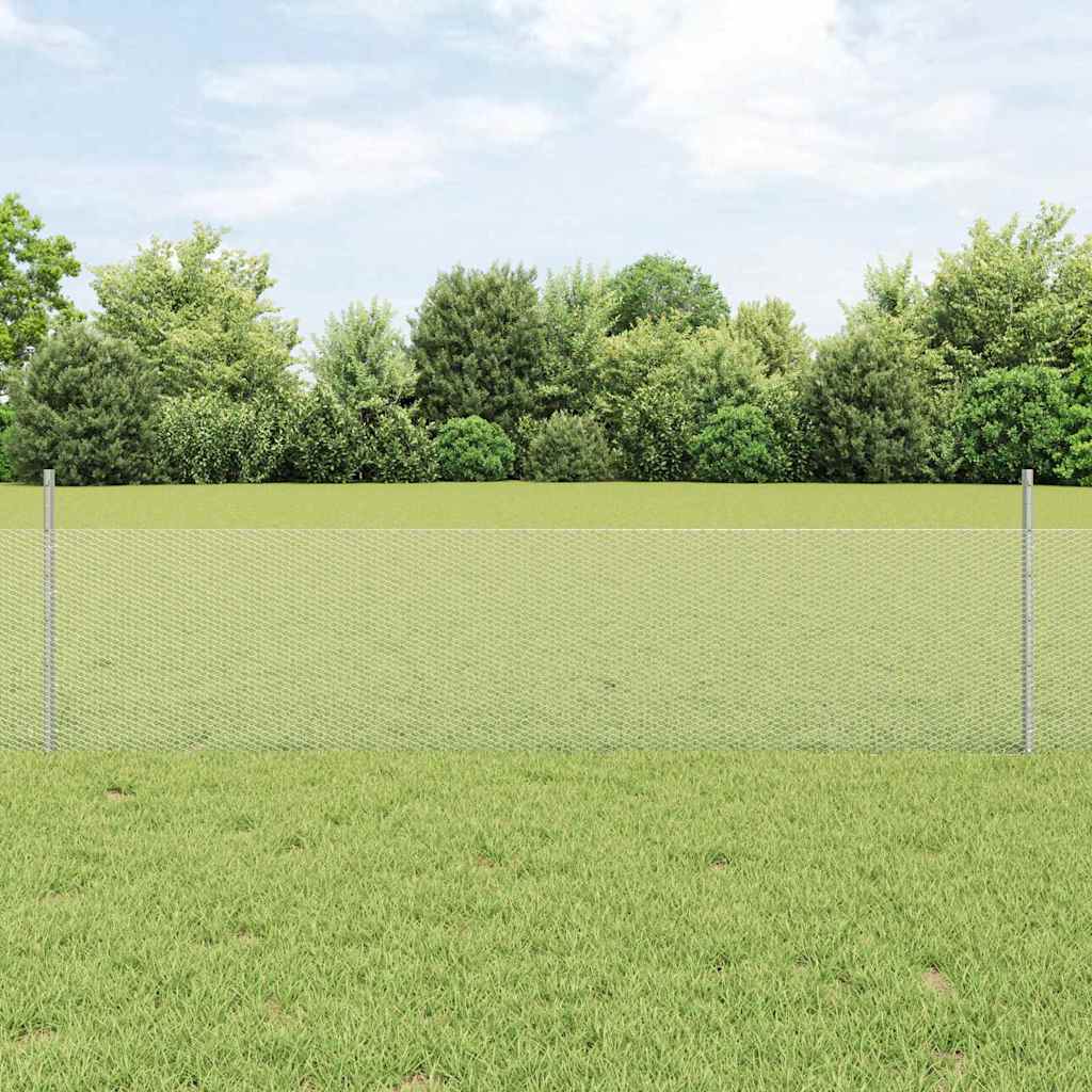 Zavarena žičana ograda 10 x 0,5 m (Š x V) Vruće pocinčani čelik