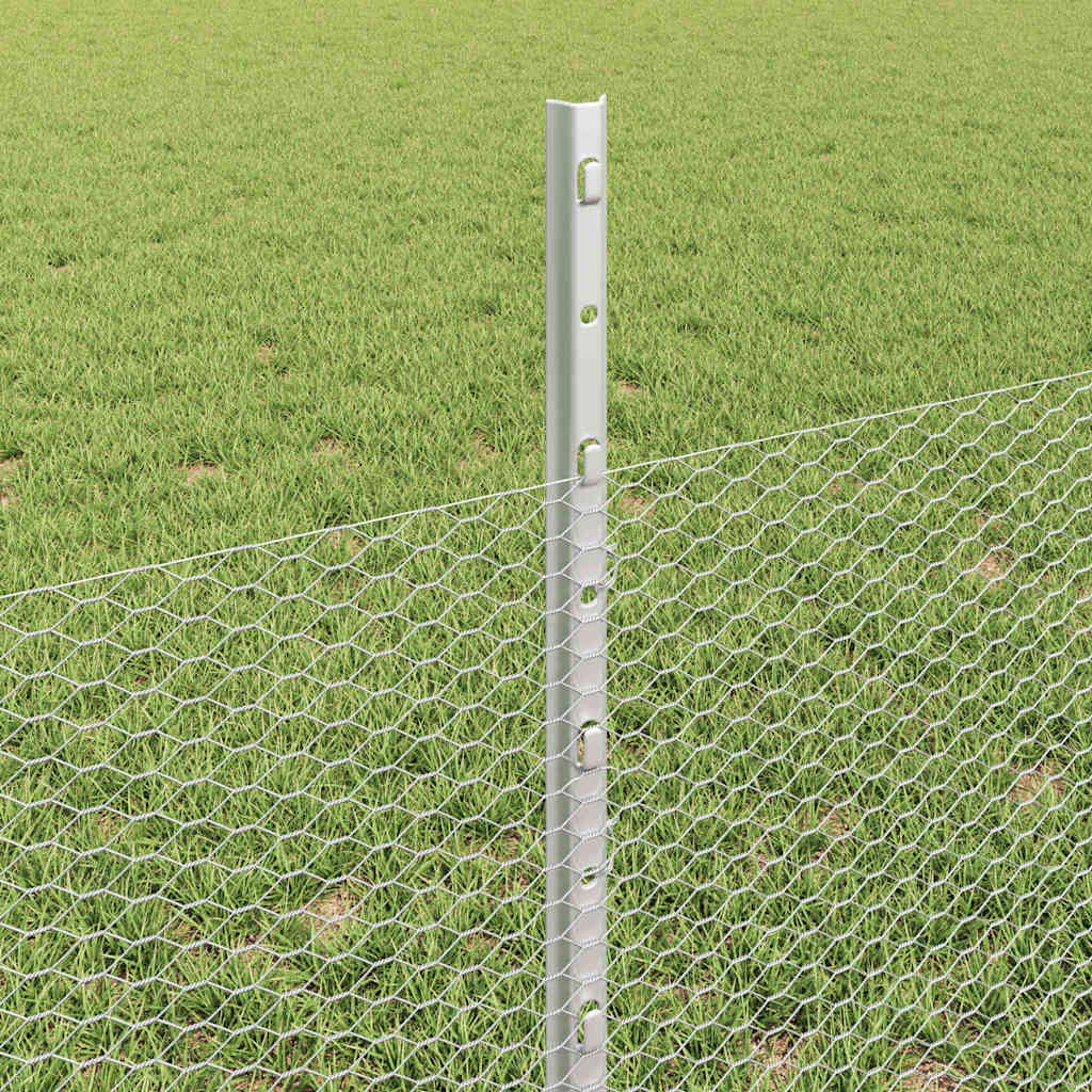 Zavarena žičana ograda 25 x 0,5 m (Š x V) Vruće pocinčani čelik