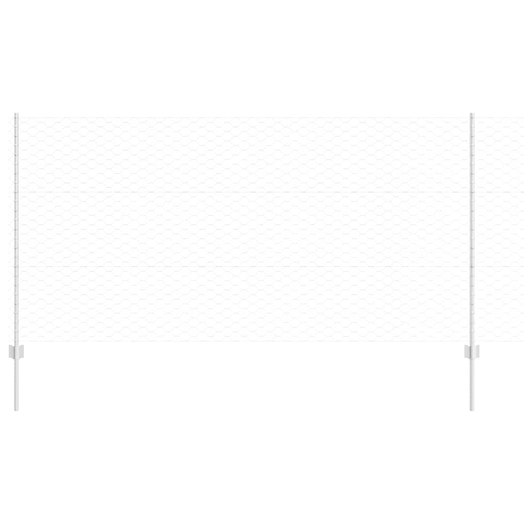 Zavarena žičana ograda 50 x 1,2 m (Š x V) Vruće pocinčani čelik