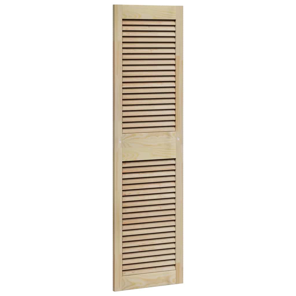 Ormarna vrata s vratima 2 pcs Prirodna 140,5 x 2,1 x 39,5 cm