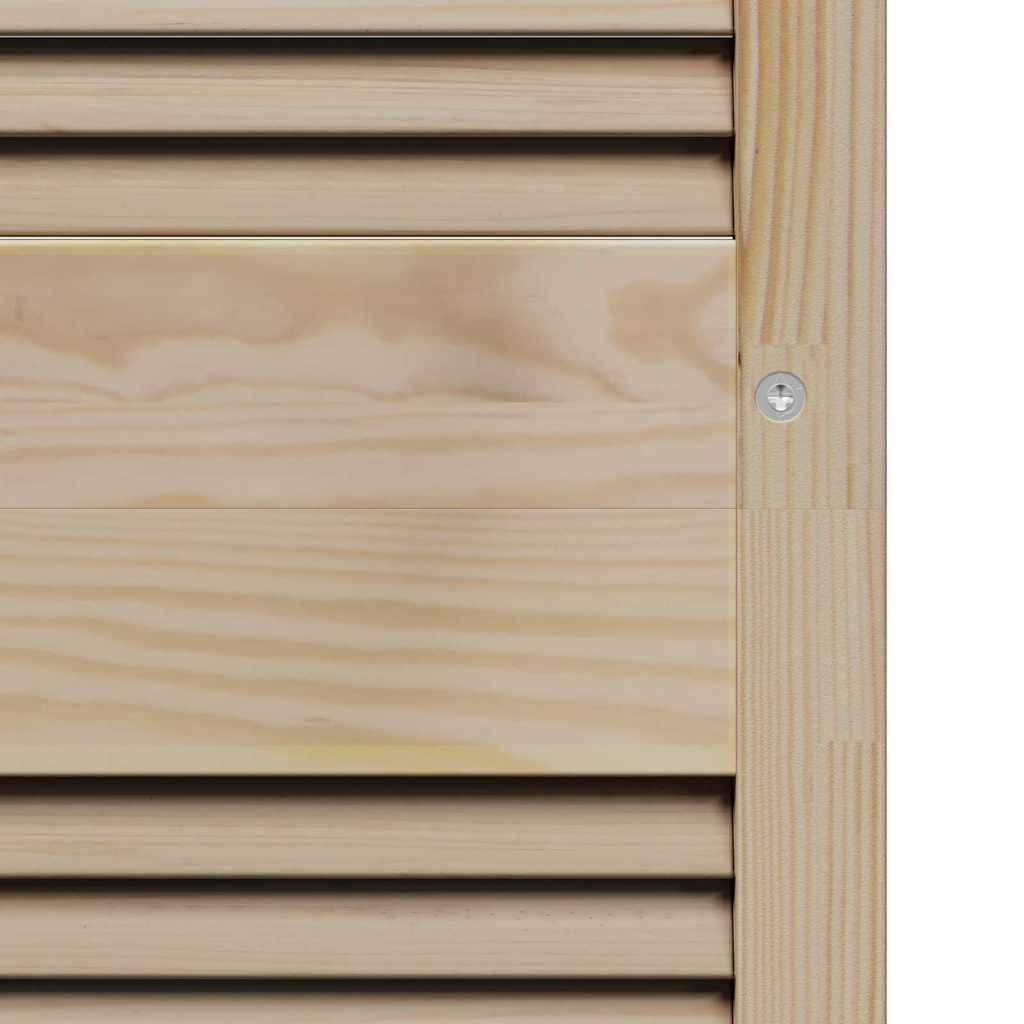 Ormarna vrata s vratima 2 pcs Prirodna 170 x 2,1 x 59,5 cm