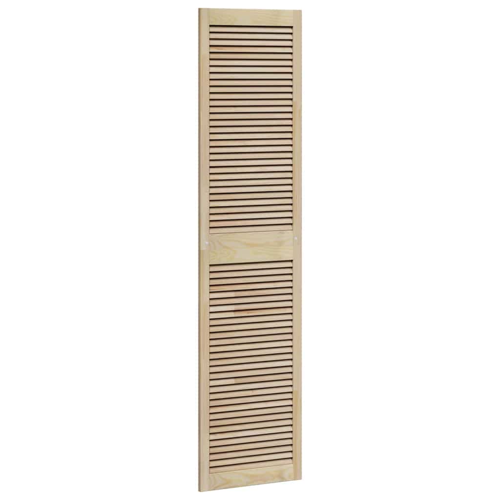 Ormarna vrata Prirodna 201 x 2,1 x 49,5 cm Čvrsto borovo drvo