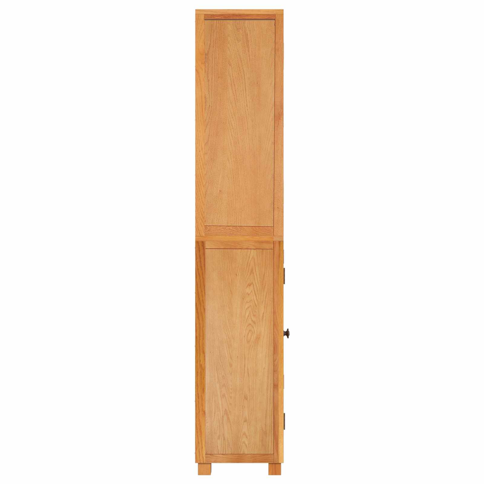 Set namještaja za pohranu 2 kom. Prirodna 80 x 35 x 185 cm
