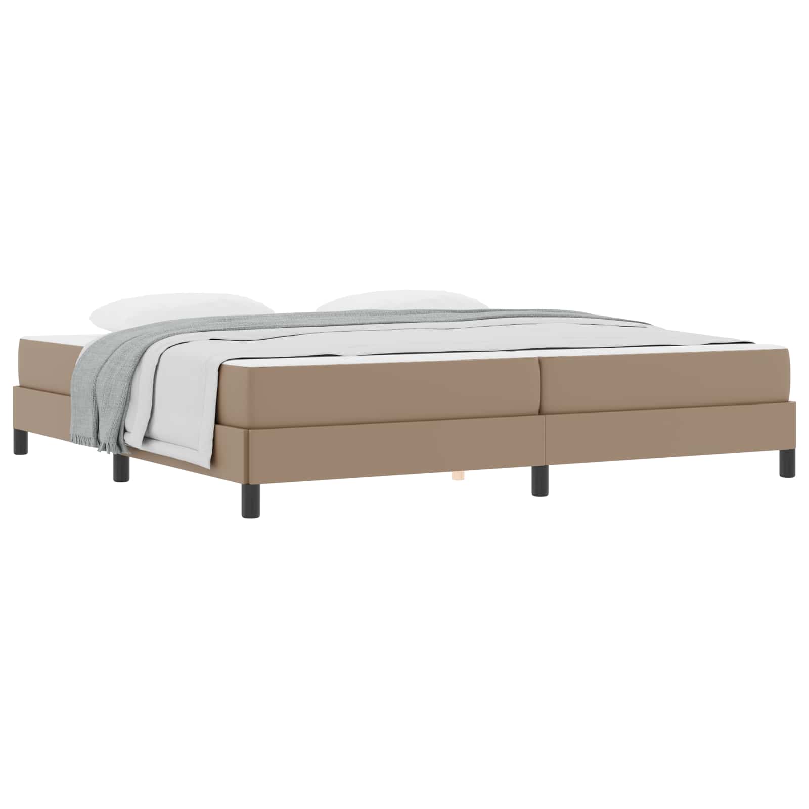 Krevetna konstrukcija Boja cappuccina 200 x 200 cm tkanina