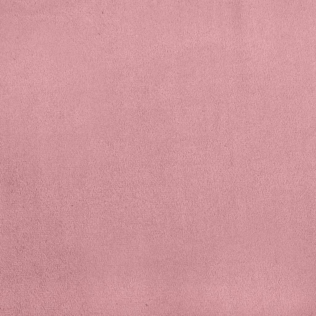 Krevet s opruga kutije s jastukom Ružičasta 200 x 140 cm Baršun