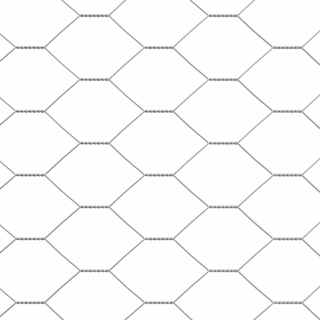Kavez za piliće 2 pcs Srebrno 400 x 200 x 200 cm Cinkani čelik