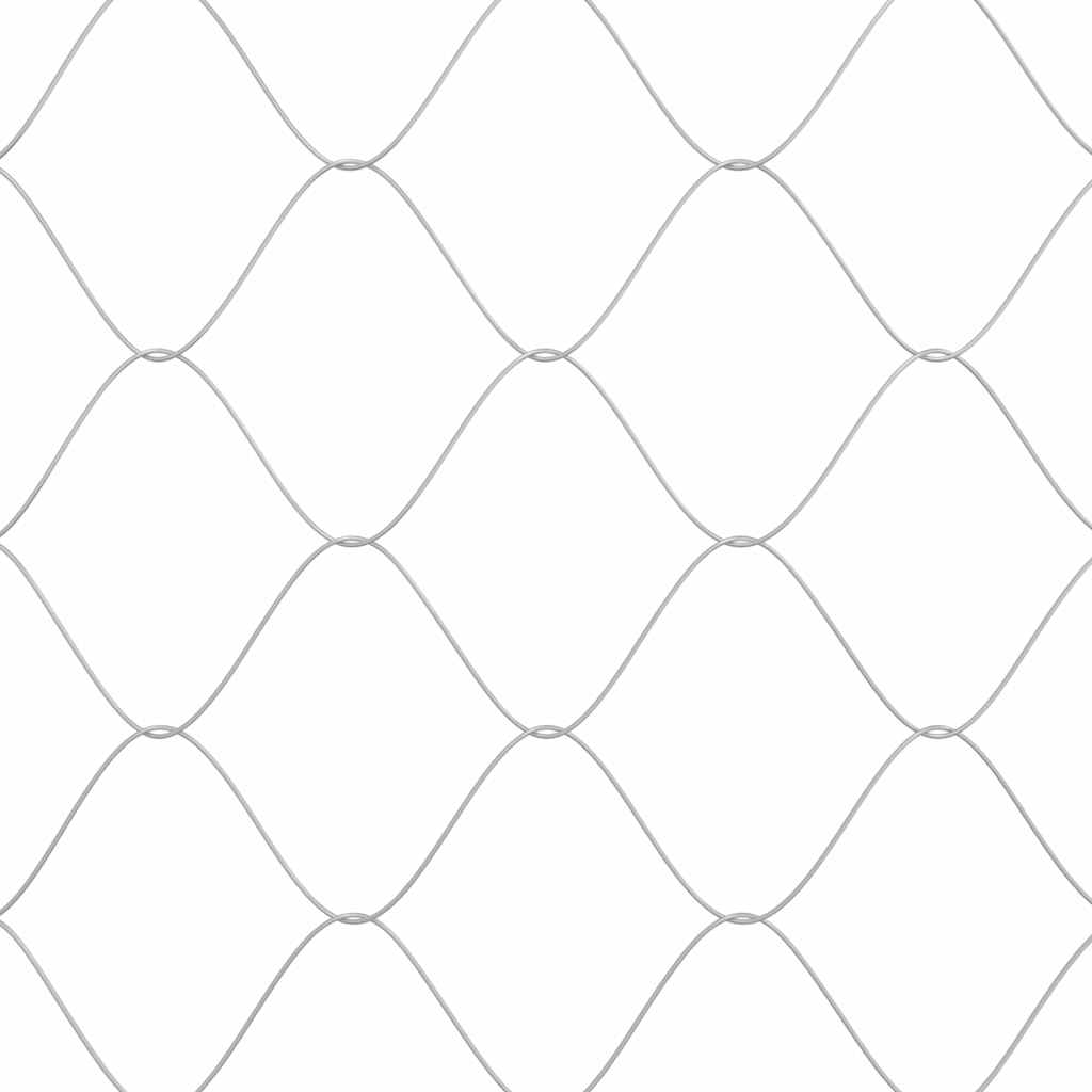 Kavez za psa s krovom Srebrno 200 x 200 x 258 cm Čelik i PE