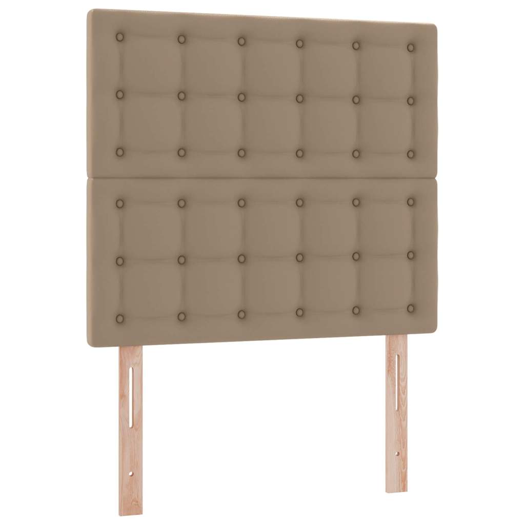 Krevet s prostorom za pohranu s LED-om Kapućino 100 x 200 cm