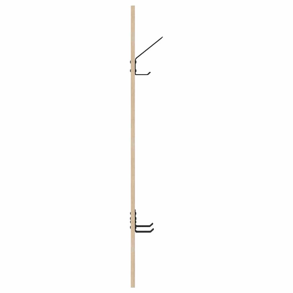 Vješalica za kapute na zidu sonoma hrast 20 x 1.5 x 100 cm