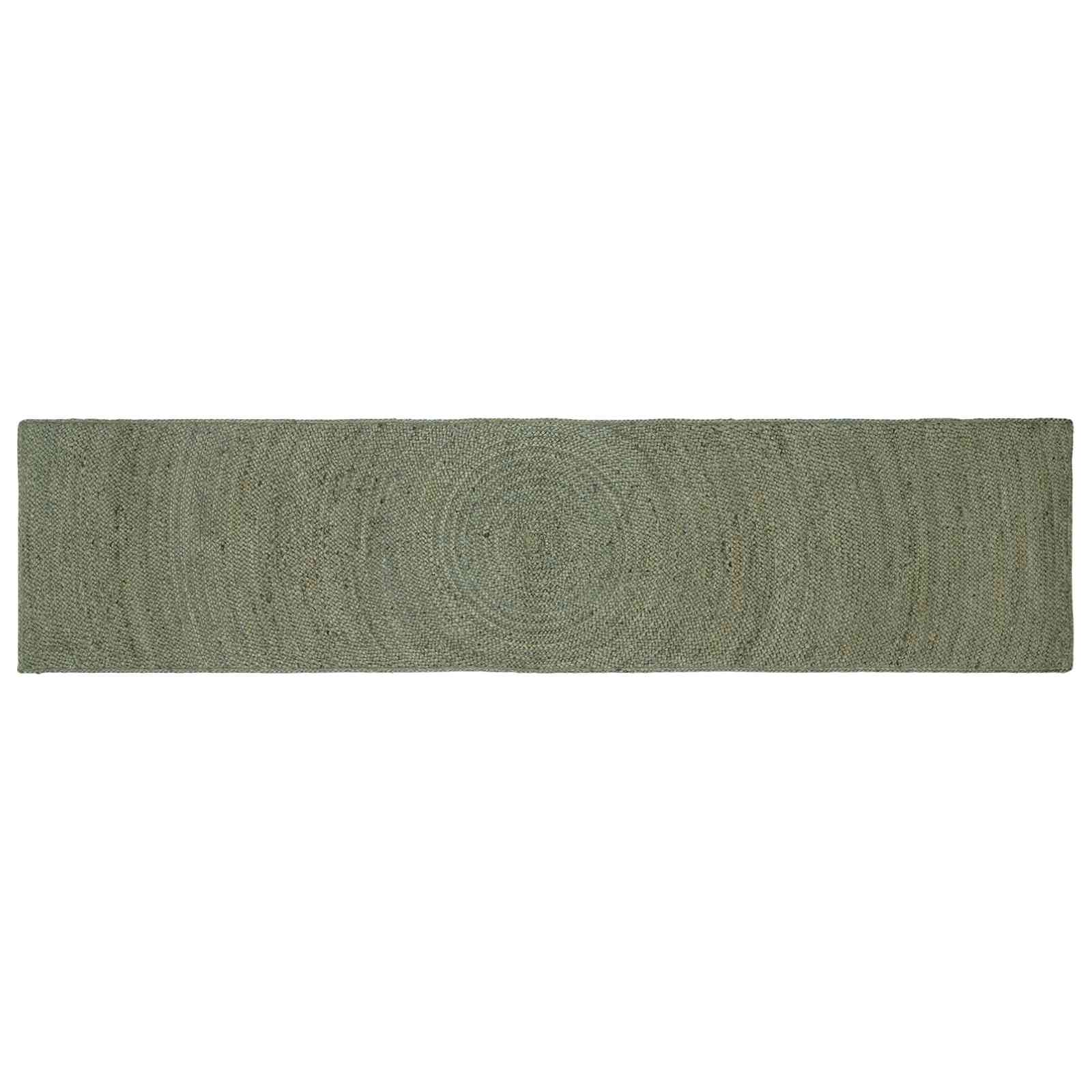 Tepisi za područja Maslinastozelena 60 x 200 cm Juta