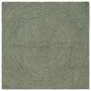 Tepisi za područja Maslinastozelena 160 x 160 cm Juta