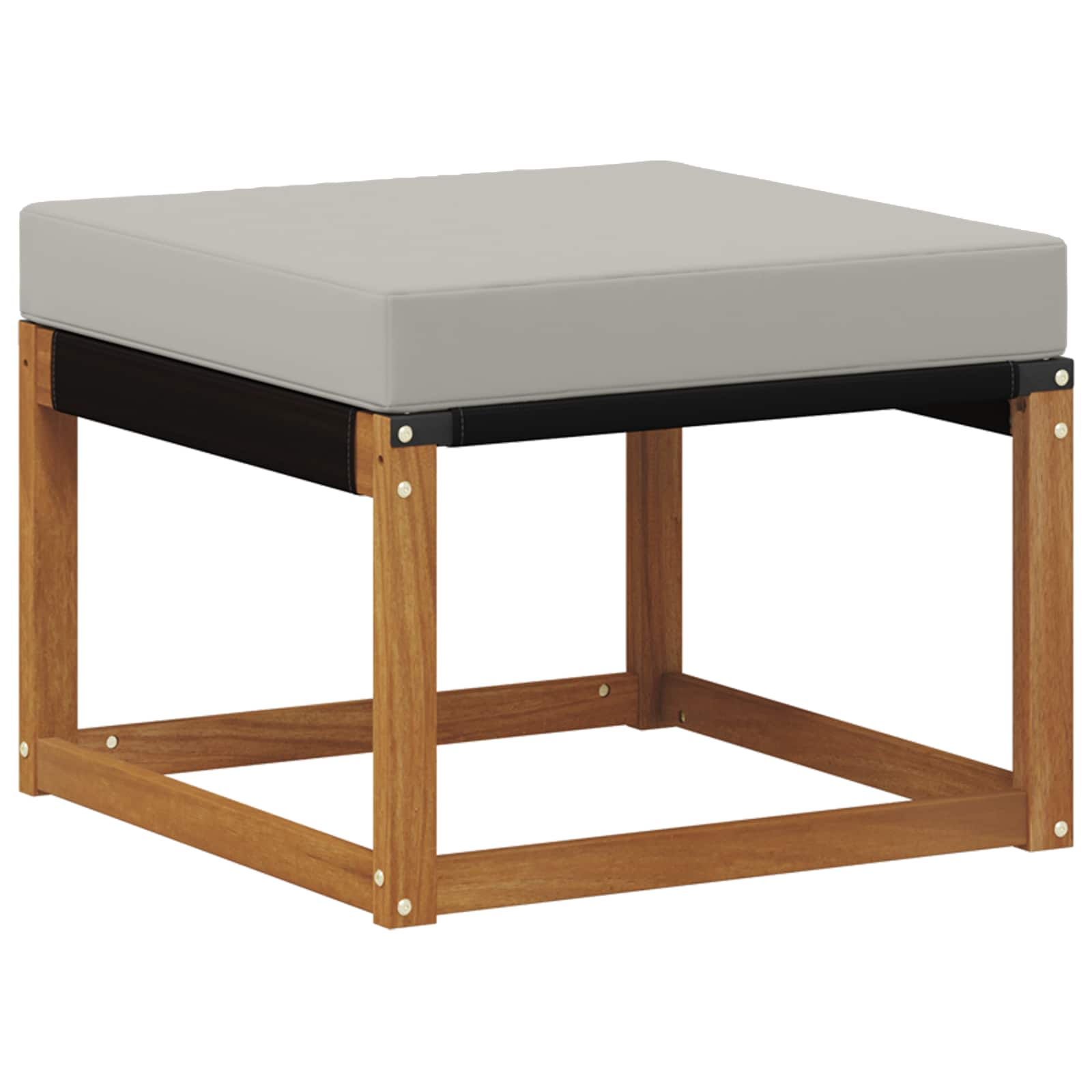 Set vanjskih sofa 8 pcs Prirodna i svjetlosiva