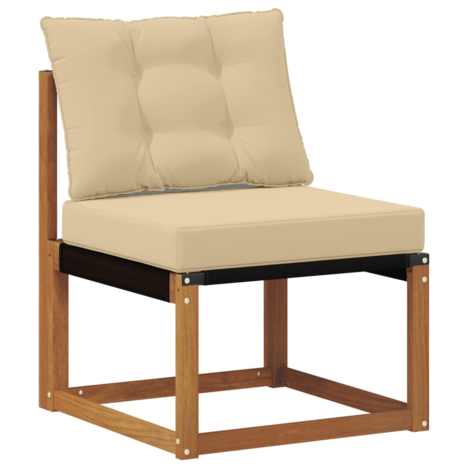 Set vanjskih sofa 9 pcs Prirodna i bež