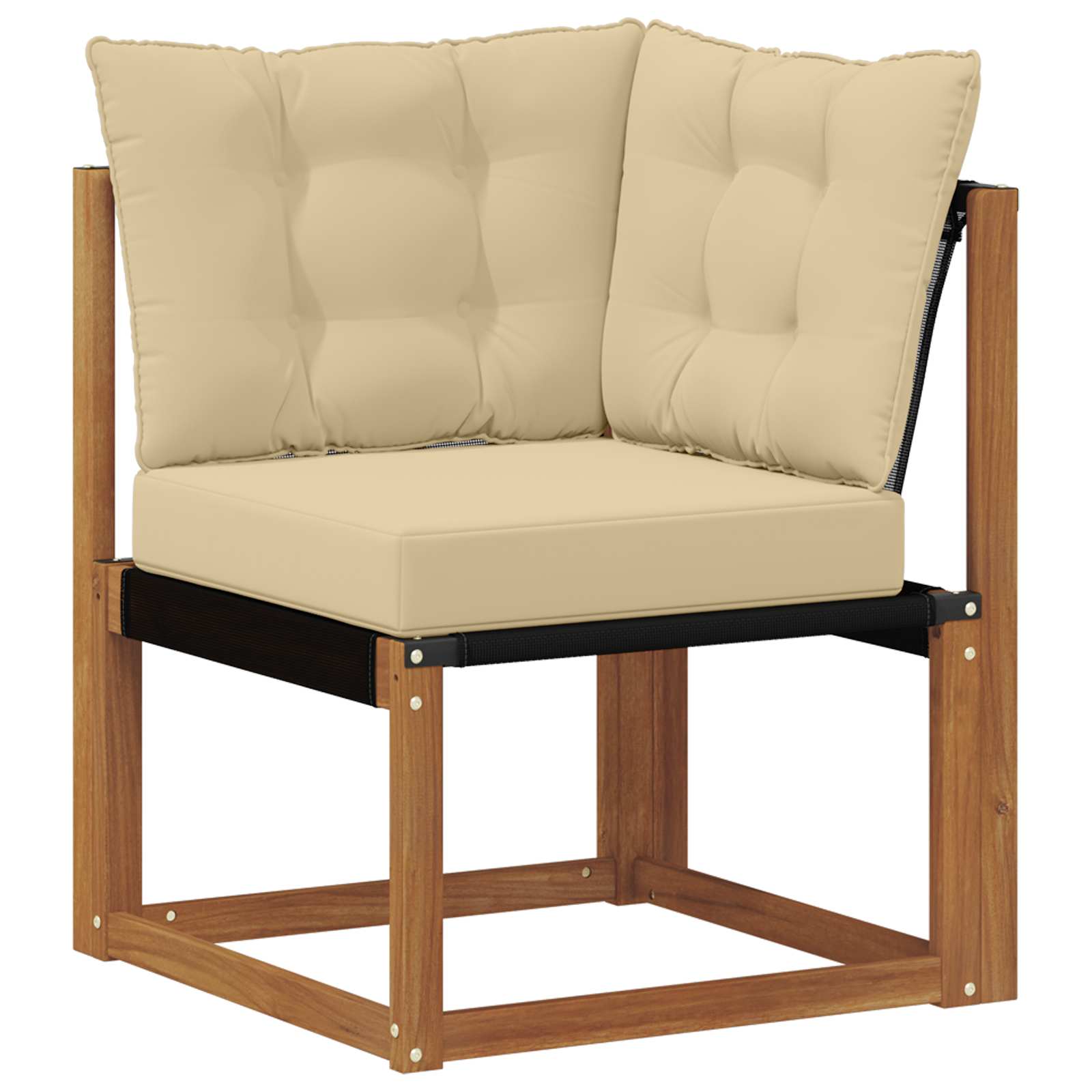 Set vanjskih sofa 9 pcs Prirodna i bež