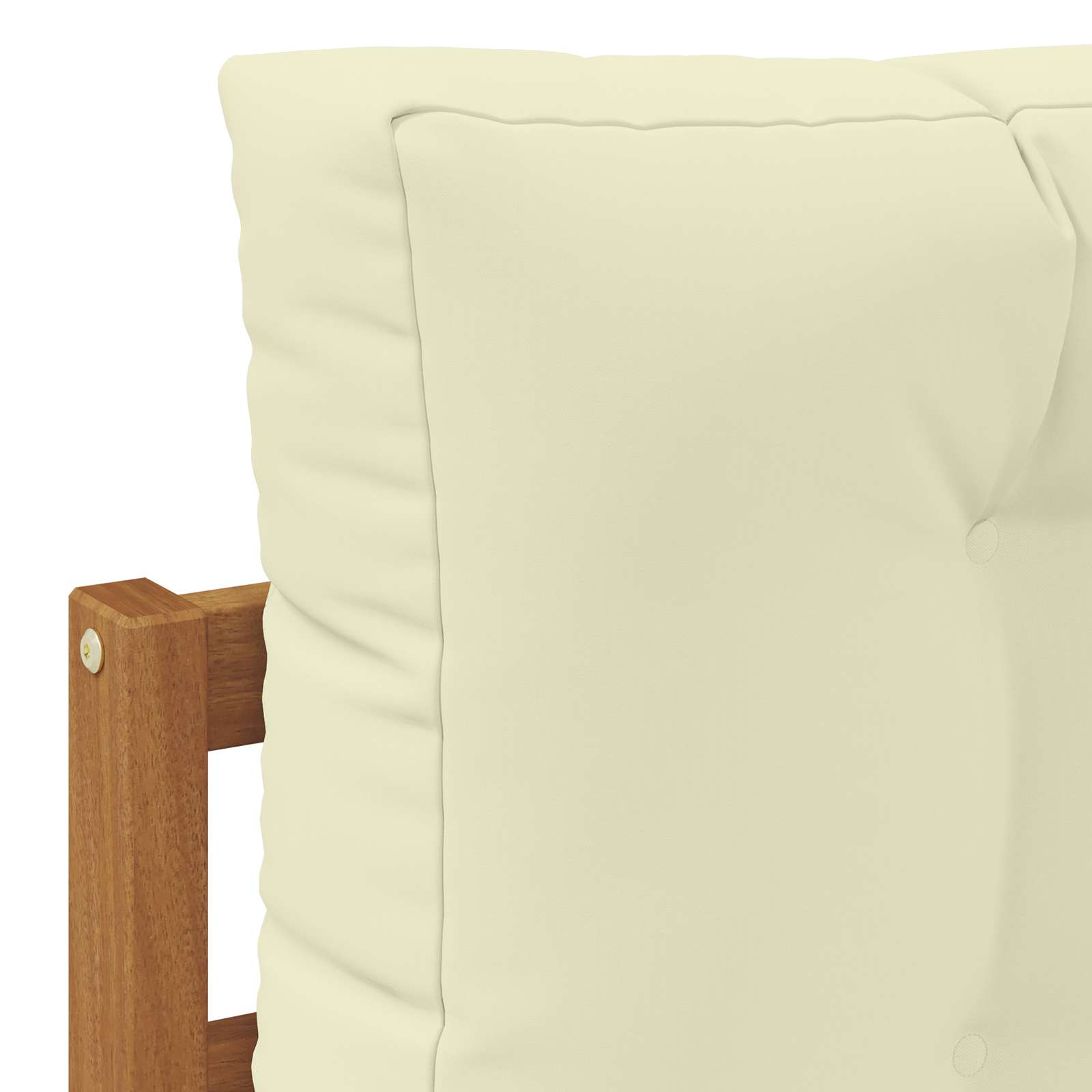 Set vanjskih sofa 5 pcs Prirodna i krem