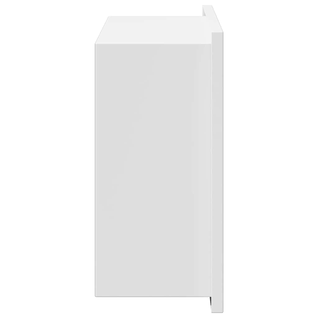Ničica za tuš Bijelo 30 x 20 x 9,5 cm Nehrđajući čelik