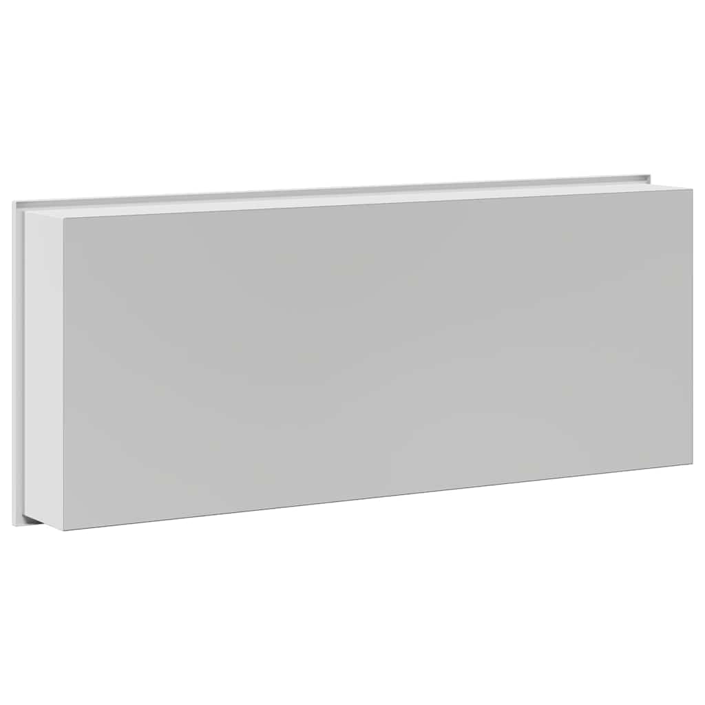 Ničica za tuš Bijelo 75 x 30 x 9,5 cm Nehrđajući čelik