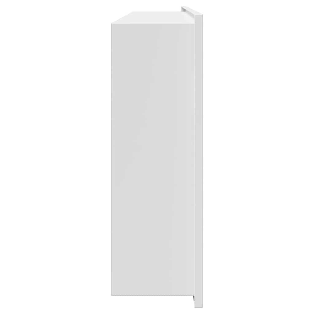 Ničica za tuš Bijelo 75 x 30 x 9,5 cm Nehrđajući čelik