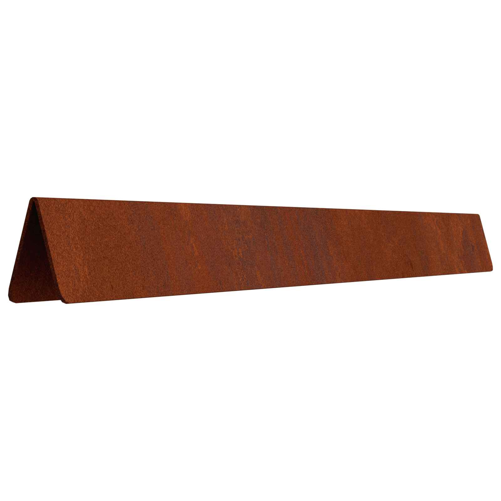 Ograda oko Travnjaka 4 pcs Rđa 450 x 0.05 x 15 cm