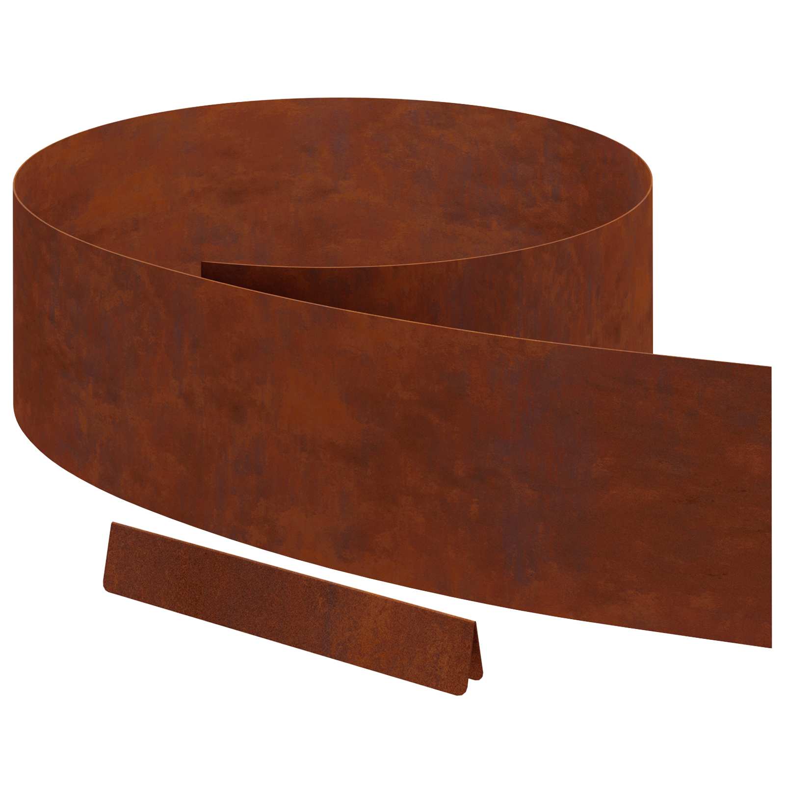 Ograda oko Travnjaka 4 pcs Rđa 450 x 0,05 x 20 cm