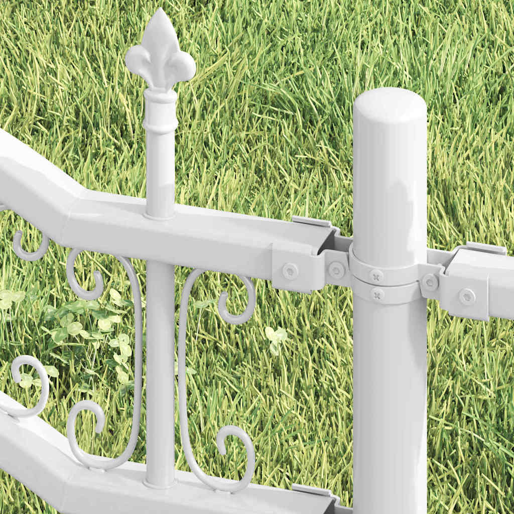 Vrtna Ograda KAMPEN 240 x 166 cm Mesh Bijelo